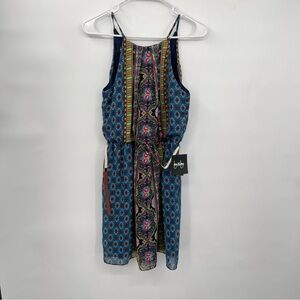 𝅺by & By ‎ Blue floral Dress NWT Size M